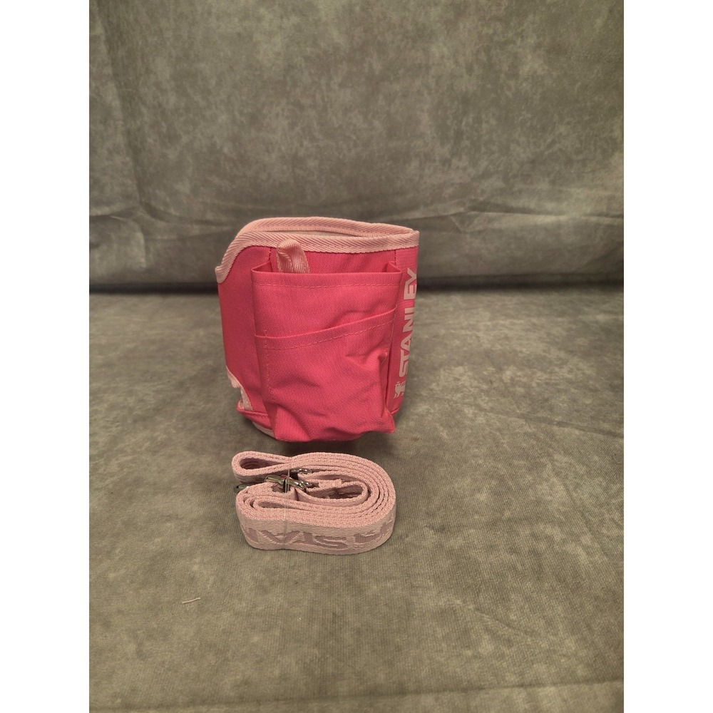 Stanley 40Oz Tumbler Carrier W Strap New Pink - Picture 1 of 3